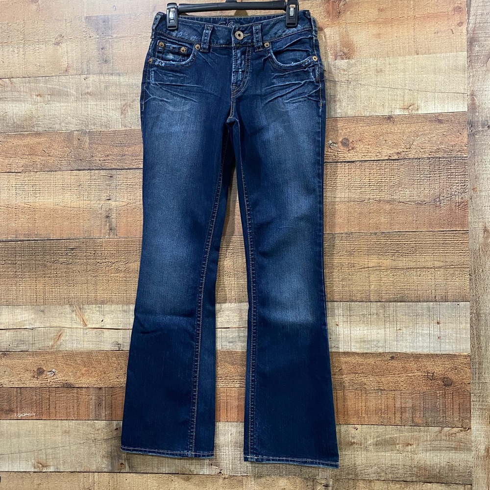 Silver Suki Bootcut Jeans Size 28